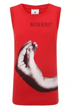 Хлопковая майка Diego Venturino