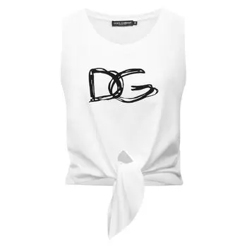 Хлопковая майка Dolce &amp; Gabbana