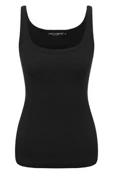 Хлопковая майка Dolce & Gabbana