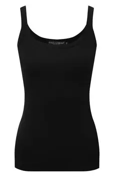 Хлопковая майка Dolce & Gabbana
