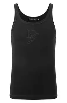 Хлопковая майка Dolce & Gabbana