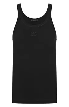 Хлопковая майка Dolce & Gabbana