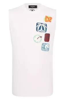 Хлопковая майка Dsquared2