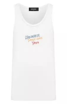 Хлопковая майка Dsquared2