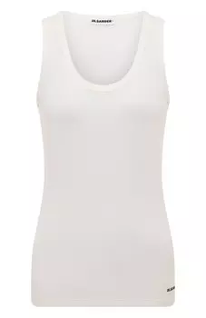 Хлопковая майка Jil Sander