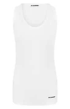 Хлопковая майка Jil Sander