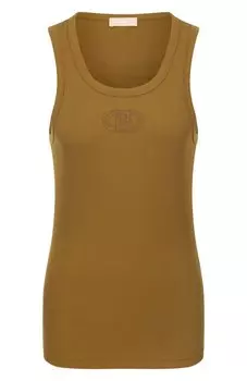 Хлопковая майка Liu Jo