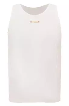 Хлопковая майка Maison Margiela