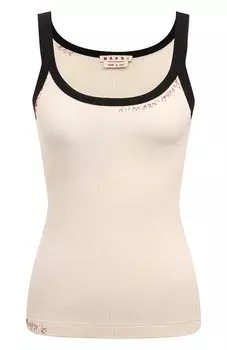 Хлопковая майка Marni