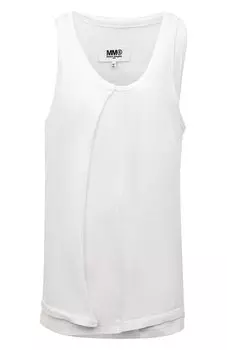 Хлопковая майка MM6