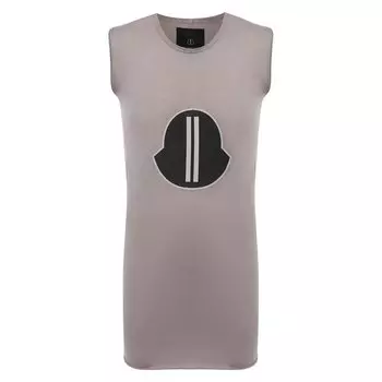 Хлопковая майка Moncler + Rick Owens Moncler