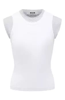 Хлопковая майка MSGM