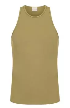 Хлопковая майка Nanushka