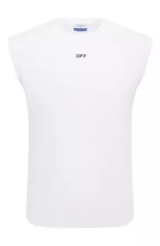 Хлопковая майка Off-White