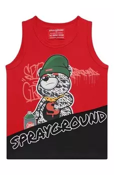 Хлопковая майка Sprayground