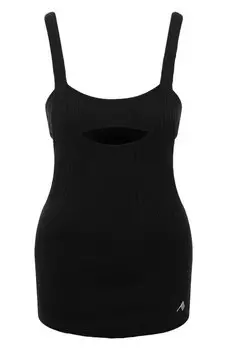 Хлопковая майка The Attico