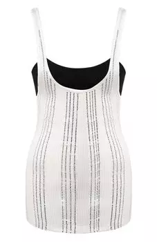 Хлопковая майка The Attico