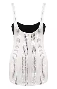 Хлопковая майка The Attico