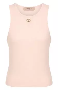 Хлопковая майка Twinset