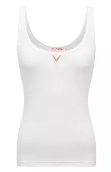 Хлопковая майка Valentino