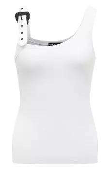 Хлопковая майка Versace Jeans Couture