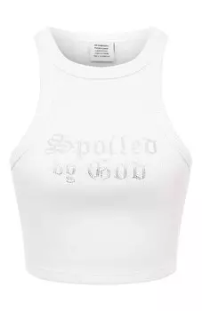 Хлопковая майка VETEMENTS