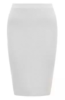 Хлопковая мини-юбка фактурной вязки Cruciani