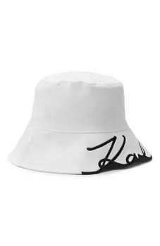 Хлопковая панама Karl Lagerfeld Kids