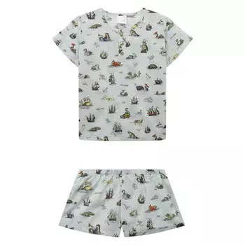 Хлопковая пижама Amiki Children