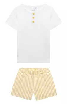 Хлопковая пижама Amiki Children