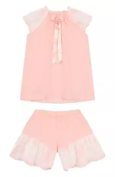 Хлопковая пижама Amiki Children