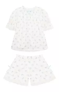 Хлопковая пижама Amiki Children