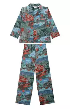 Хлопковая пижама Derek Rose