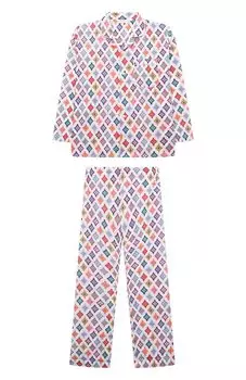 Хлопковая пижама Derek Rose