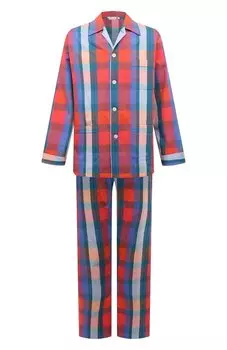 Хлопковая пижама Derek Rose