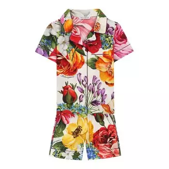 Хлопковая пижама Dolce & Gabbana