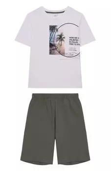 Хлопковая пижама Sanetta