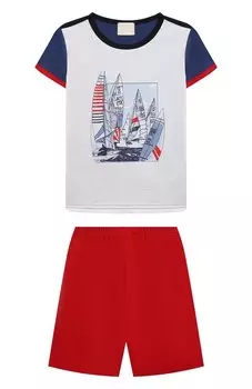 Хлопковая пижама Story Loris