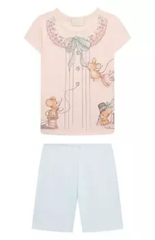 Хлопковая пижама Story Loris