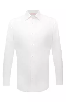 Хлопковая рубашка Alexander McQueen