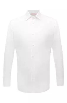 Хлопковая рубашка Alexander McQueen