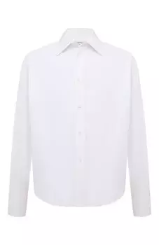 Хлопковая рубашка Alexander McQueen