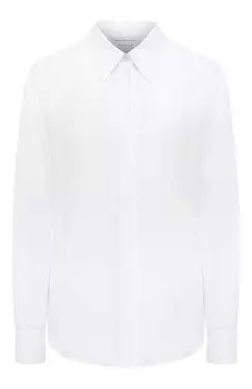 Хлопковая рубашка Alexander McQueen