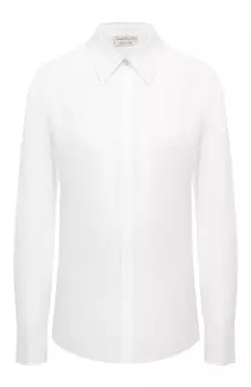 Хлопковая рубашка Alexander McQueen