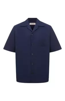 Хлопковая рубашка Alexander McQueen