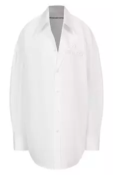 Хлопковая рубашка Alexander Wang