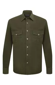 Хлопковая рубашка Andrea Campagna