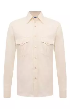 Хлопковая рубашка Andrea Campagna