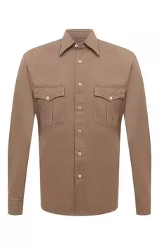 Хлопковая рубашка Andrea Campagna