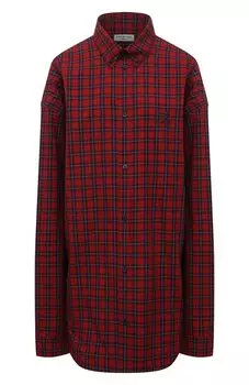 Хлопковая рубашка Balenciaga